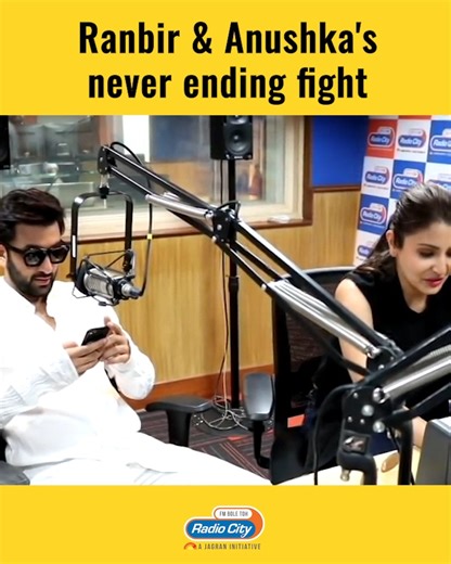 5.2K views · 26 reactions | No doubt we enjoyed the banter between Anushka & Ranbir 藍 . . . #ranbirkapoor #anushkasharma #funny #fight #bollywood #radiocityentertainment Ranbir Kapoor Ranbir Kapoor Fans Club Ranbir Kapoor - Bollywood Rockstar AnushkaSharma.CLUB Anushka Sharma Fans | Radio City | Facebook