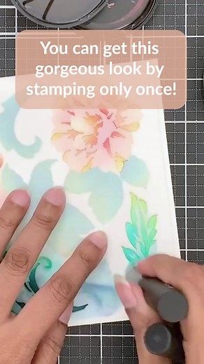 A Colorful Floral Card #altenew #papercrafting #cardmaking | Altenew