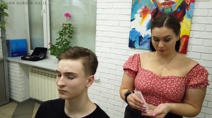 34K views · 1.3K reactions | INSTANT SLEEP w/ HYPNOTIC ASMR MASSAGE & BACK SCRATCHING | UKRANIAN LADY BARBER ALYONA | ASMR Barber HALİL | Facebook