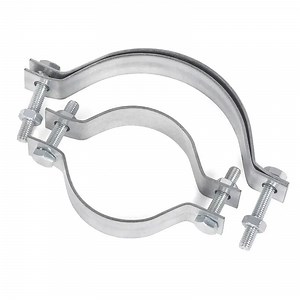 [Hot Item] Provide Pole Mounting Bands Galvanized Steel Fasten Band Pole Mount Fiber Optic Cable Pole Clamp