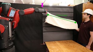 You can control this robot by flexing your muscles