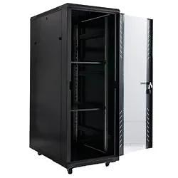 [Hot Item] 19 Inch Computer Network Rack Floor Standing Mesh Door Server Rack Storage Cabinets 18u-42u