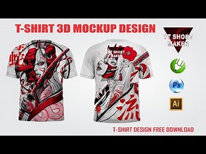 How to make sublimated 3D T-shirt Design in CorelDraw x9