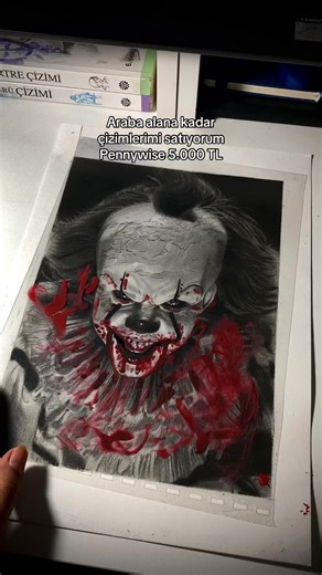 Pennywise Art for Sale: Unique Drawings