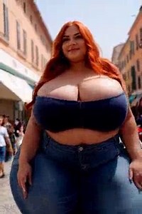 Thick BBW girlfriend 2 (AI generated)