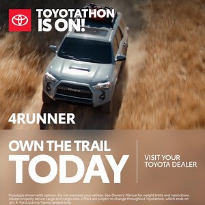 Go off the grid this holiday season with 4Runner. Toyotathon is on! | Toyota USA