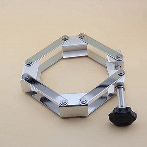 [Hot Item] Customized Vacuum Flange Sanitary Pipe Fittings Aluminum Pipe Fittings Chain Clamp