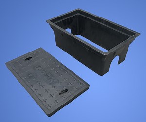 [Hot Item] SMC&BMC Composite Water Meter Box with Water Inlet Pipe Passing Hole