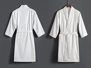 [Hot Item] 100% Polyester Luxury Sleepwear Hotel Bathrobes for Men and Women Bath Robes SPA Bathrobe