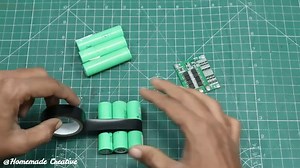 9.2K views · 255 reactions | Make 12V battery from Old Laptop Batteries | Homemade Creative | Facebook