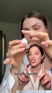DIY pore strip using egg white #greenscreenvideo #porestrip #porestrips #diyskincare #diyporestrips #eggwhiteskincare #eggwhiteporemask #porestripnose #porestripremoval | Janet Moody