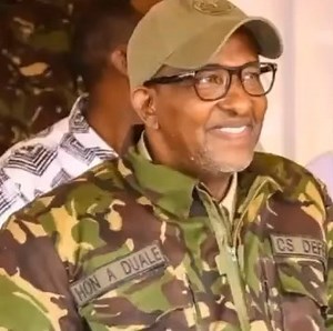 18K views · 93 reactions | Cod Sira Wasiirka Gaashndhiga Kenya Adan Bare Ducale oo ka hadlaya Jubaland | Galaangalka Wararka | Facebook