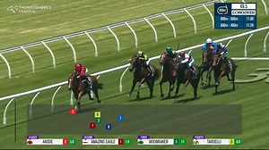 "Charging to the line Anode, well clear." There's another two-year-old winner for Gai Waterhouse & Adrian Bott Racing - Rachel King has an armchair ride on the I Am Invincible colt who led all the way over the favourite Amazing Eagle with War Council in third. TAB | Racing NSW