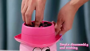 Bubble Machine, Automatic Octopus Bubble Maker with Solutions for Outdoor Outside Play, Birthday Gifts Summer Toys for Adults (Pink)