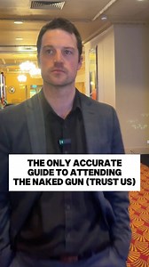 This is exactly how people are attending #TheNakedGun Dont question it | Regent Cinemas Albury Wodonga