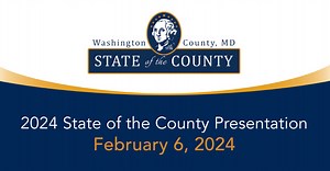 Washington County Government invites you to watch the 2024 State of the County. After watching the video, if you have questions for the County Commissioners, please email stateofthecounty@washco-md.net. For a recap of the 2024 State of the County presentation, please visit https://www.washco-md.net/county-commissioners/state-of-the-county/state-of-the-county-2024/. | Washington County Government - Maryland