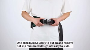 Gait Belts Transfer Belts for Seniors Transfer Belt with One-Click Buckle,Nursing Gate Belts Medical with Padding Handle for Elderly,Patient,Pediatric,Handicap,Physical Therapy