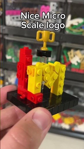LEGO Masters Logo in LEGO #lego #legomoc #legomasters #legomastersfox #afol #legofan #legomodel
