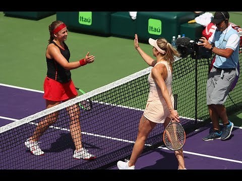 2018 Miami Quarterfinals | Jelena Ostapenko vs. Elina Svitolina | WTA Highlights