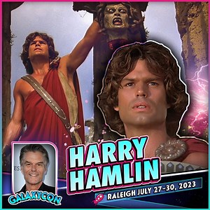 Meet Harry Hamlin at GalaxyCon Raleigh https://galaxycon.info/hhamlinrdufb July 27-30, 2023 at the Raleigh Convention Center! Harry Hamlin is an American actor best known for his roles as Perseus in Clash of the Titans (1981), Michael Kuzak in L.A. Law, Jim Cutler in Mad Men, Cortland Mayfair in Mayfair Witches, Lloyd “Ned” Lishman in Shameless, Aaron Echolls in Veronica Mars, and so much more! 🚨﻿ Ticket sale alert!﻿﻿ 🚨 Use code GALAXY15 to get 15% off ALL ADMISSION TICKETS until Sunday, May 2