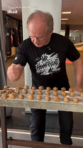 Not the most useful skill, but hey—who needs nutcrackers now? | Daily Mail Entertainment