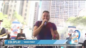 #HigherPower // TODAY show // NYC // #TBT | Coldplay