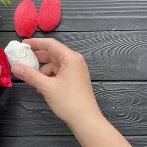 5.1K views · 58 reactions | How to Make Crepe Paper Flowers Tulips Crepe Paper Decoration Idea #diycrafts #papercraft #crepepapercraft #crepepaperflower #crepepapertulip | Origami Studio | Facebook