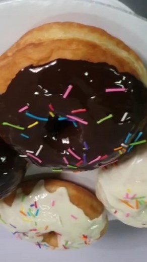 Every 2hours, freshly made Mega Donuts 🍩🍩 are being made 😋 . . . . . . . . . . . . . . . #donuts #donut #doughnuts #chocolate #food #foodporn #foodie #dessert #donutsofinstagram #donutlover #yummy #cake #delicious #coffee #instafood #donutshop #sweet #donat #love #foodphotography #bakery #cupcakes #foodstagram #sweets #cookies #homemade #doughnut #cakes #instagood #desserts | Black Forest Cake House