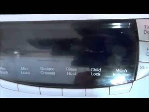Hotpoint Ultima WT960 Washing Machine : Broken display