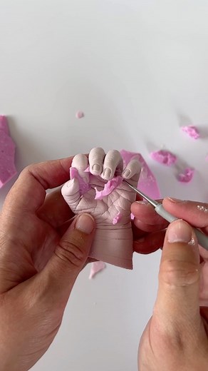 16K views · 13 reactions | Luca - 2 weeks  #lifecasting #keepsake #3dcasting #asmr #satisfying #oddlysatisfying #slime #sorryforbreathing | Rosie's Casting Studio | Facebook