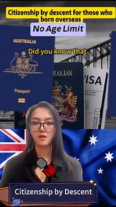 38K views · 139 reactions | Australian Citizenship by descent for...