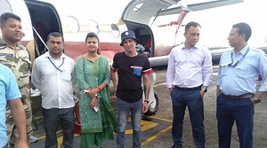 এয়াৰ এম্বুলেঞ্চযোগে গুৱাহাটীলৈ লৈ যোৱা হৈছে জুবিন গাৰ্গক | ETV Bharat Assam