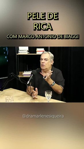 Marco Antonio de Biaggi on Instagram: "PELE DE RICA GASTANDO POUCO! Podcast @dramarlenesiqueira"