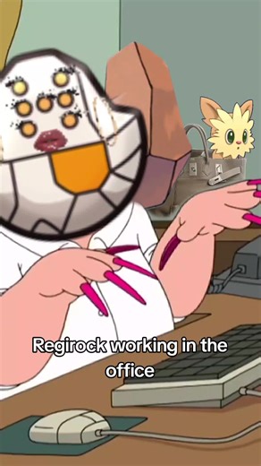 Regirock's Hilarious Office Adventures in Pokémon