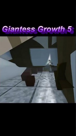 Giantess Growth 5 - Teaser pt 2 #giantess #giantessgrowth #animation #minecraft #grow