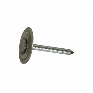 [Hot Item] Metal Head 50lb Per Box Electro Galvanized Round Metal Cap Nails Ring Shank