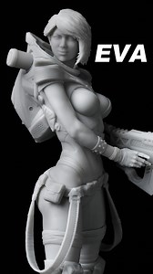 😁Have you tried Water-Washable Resin? It might look the same with the usual resin, but you can easily clean it with just water! Save on that alcohol money to get more resin, especially when printing such a huge model like this one! Don’t forget to share your Water-Washable models with the community! Model: EVA Model designer by Carlesimo Originals. Note: The cleaning water will contain uncured resin particles. Please treat it according to your local regulations. #phrozen #phrozen3d #3dprinting 