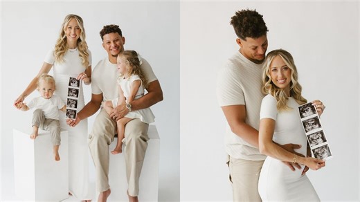 Chiefs Kingdom brainstorms baby names as Patrick Mahomes, wife Brittany host gender reveal: "Baby Goldie is coming"