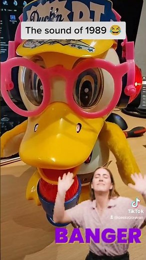 Duck'n DJ Retro toy from 1989 - Listen to the tune of 1989 😂 #retro #toys
