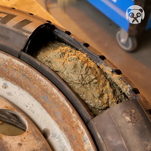 107K views · 133 reactions | Concrete Tire into Workbench! | Bored Panda Art | Facebook