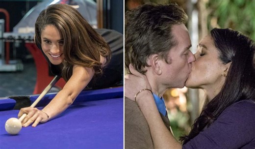 Footage resurfaces of Meghan Markle sharing a kiss in last film made before meeting Prince Harry - Extra.ie