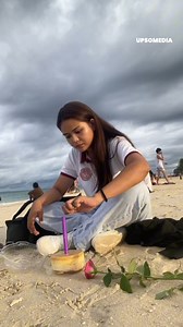 443K views · 10K reactions | A girl celebrated her birthday alone on the beach and the people there would give her a huge surprise CREDITS: NEWSFLARE | Positive | Facebook