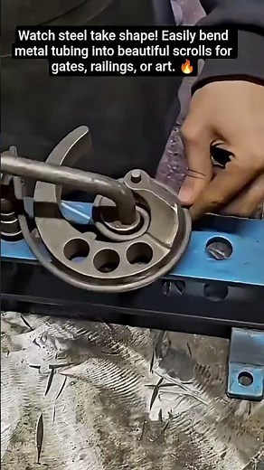 Bend Metal Tube Scroll Tool