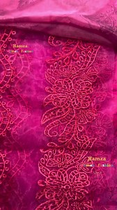 4K views · 37 reactions | Most Demanding Dress Unstitch 3pcs Material- Cotton Lawn Dress Dopatta organza Embroiderey panels Inbox for order | Hamza Womens Fashion | Facebook