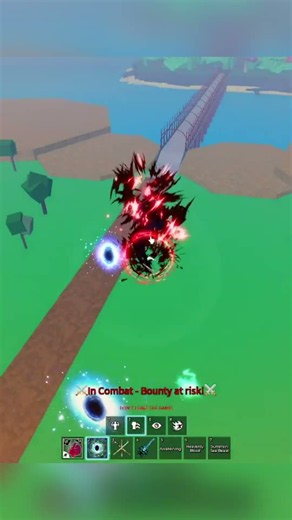POV: Fighting A High Bounty Portal User in Blox Fruit 💀 #roblox #bloxfruits #bloxfruitspvp #foryou
