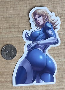 Translucent Woman Fanart Sticker - Etsy