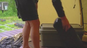 23M views · 313K reactions | Car camping in heavy rain, a person's camp slow time | ASMR | Car Camping | Facebook