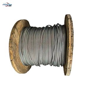 [Hot Item] 8X25f Pwrc Steel Core Galvanized Elevator Cable Rope Cord for Elevator Hoist Traction
