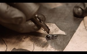 577K views · 303 reactions | Derrek Everette combines nature, women, and animal motifs for the Bulleit tattoo billboard! #FrontierWorks  | Tattoodo | Facebook