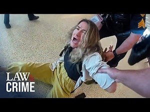 Drunk Woman Dragged Off Plane Groped Flight Attendant: Cops